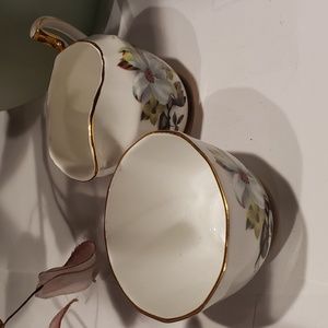 Royal Windsor Creamer and Sugar Bowl